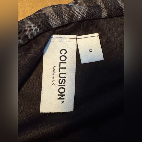 COLLUSION flippy micro mini skirt/skort in camo - Picture 7 of 9